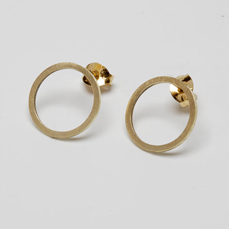 9k Gold Bubble Earrings